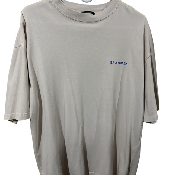 Balenciaga print logo t shirt - Picture 1 of 4